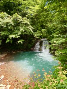 四万川の大泉の滝