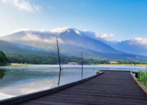 【女神湖】パワースポットウォーキング・女神湖と蓼科山
