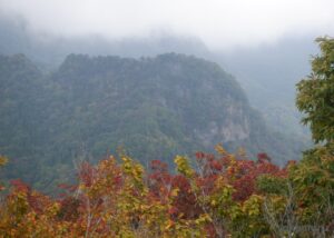 東立岩岩稜帯からの絶景