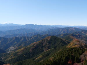 三波石峡【神流川】城峰山・城峰山山頂からの展望